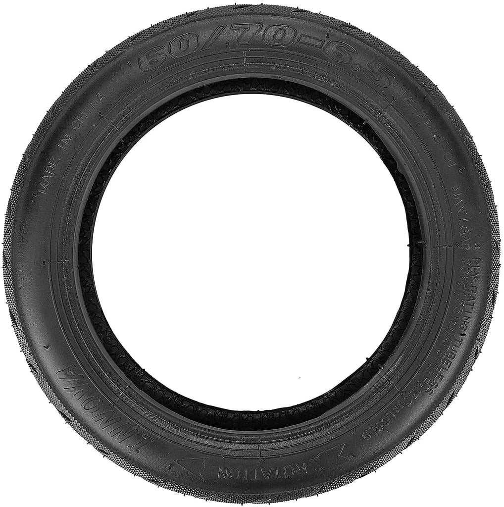 VOLOHAS Pneu Tubeless 60/70-6,5 Pour Ninebot Max G30 - Anti-Crevaison Et Confortable