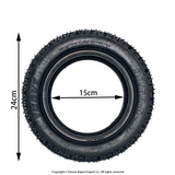 Pneu TUOVT 80/65 - 6,  (10x3.0 ) City Road - Dualtron Victor, Zéro10, Mantis, Speedtrott RX2000,